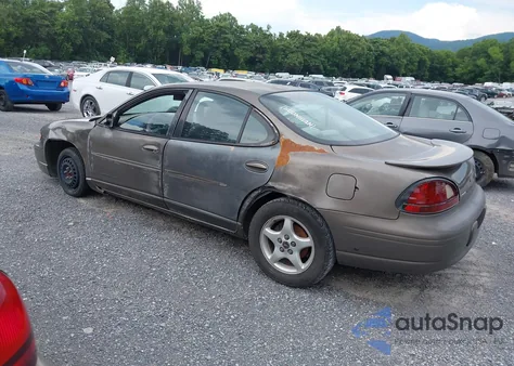 2001 Pontiac Grand Prix Se from USA, damaged, VIN 1G2WK52J21F162657